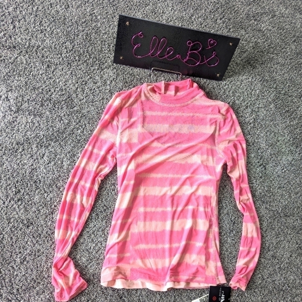 NWT/NWOT House of Aama Pink Sheer Long Sleeve w/Cami XXL
